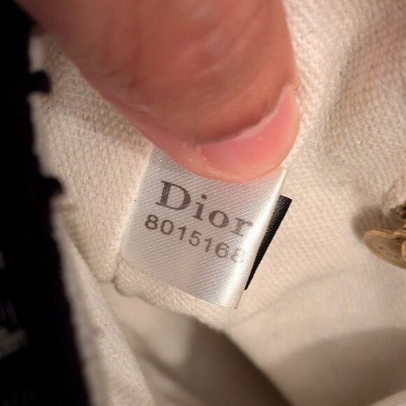 ⬇️PD⬇️DIOR Saddle Bag Oblique Embroidery w/ Dior Strap - Picture 11 of 14
